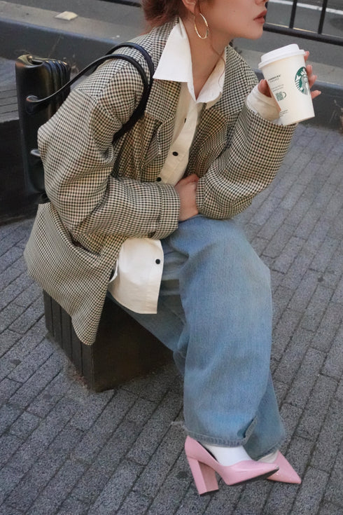 エンブロイダリーBIGシャツ